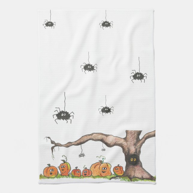 Halloween Kitchen Towel (Vertical)