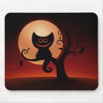 Halloween Kitten Mouse Pad by vladstudio at Zazzle