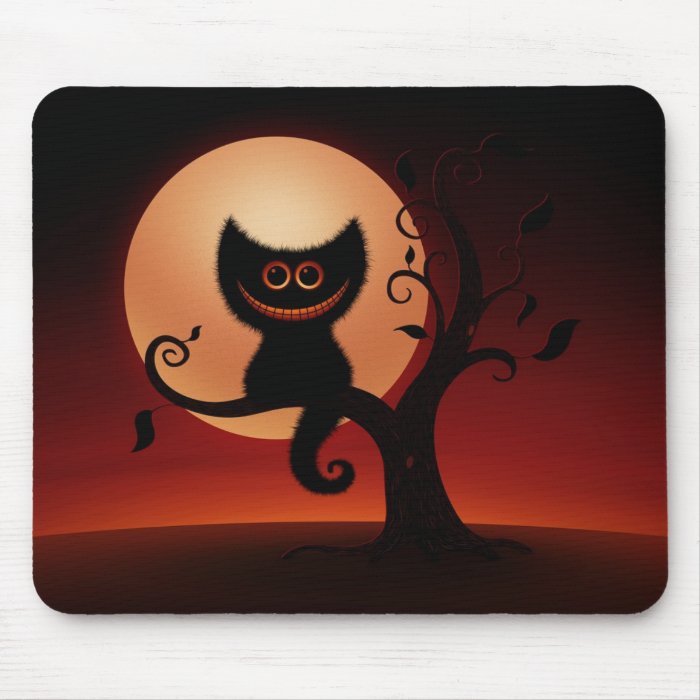 Halloween Kitten Mousepads