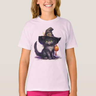 Halloween Kitten T-Shirt