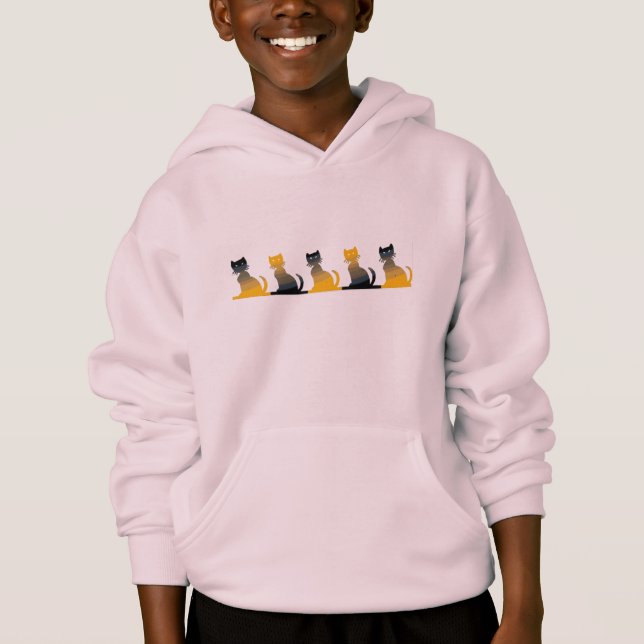 Halloween Kitties - Hoodie (Front)
