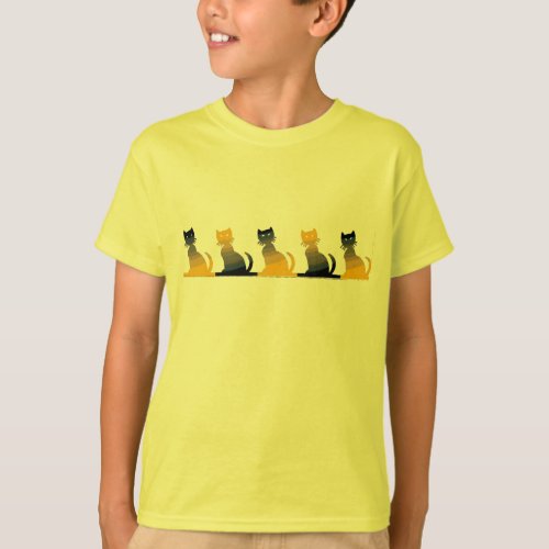 Halloween Kitties _ T_Shirt