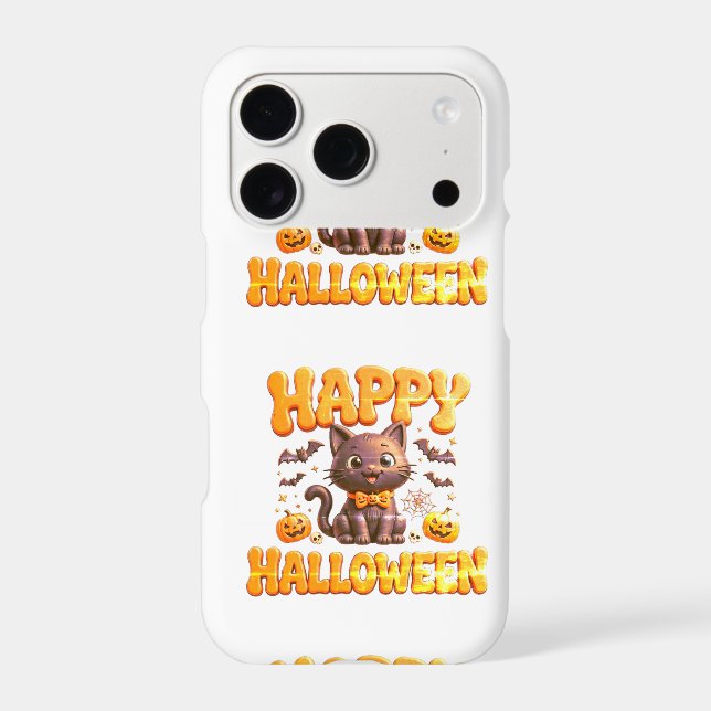 Halloween kitty iphone case (Back)