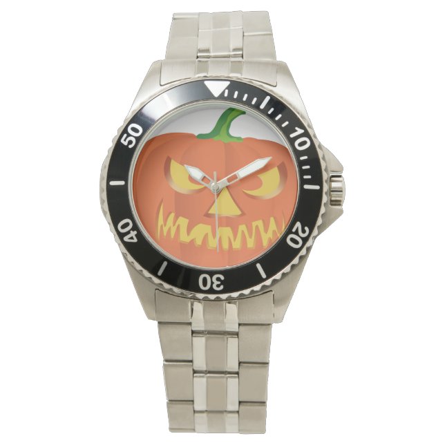 Halloween-Kürbis Watch (Front)