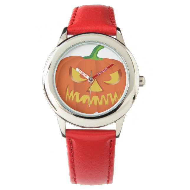 Halloween-Kürbis Watch (Front)