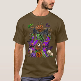 Halloween KY, Scary Pumpkin Scarecrow, Spooky Hall T-Shirt