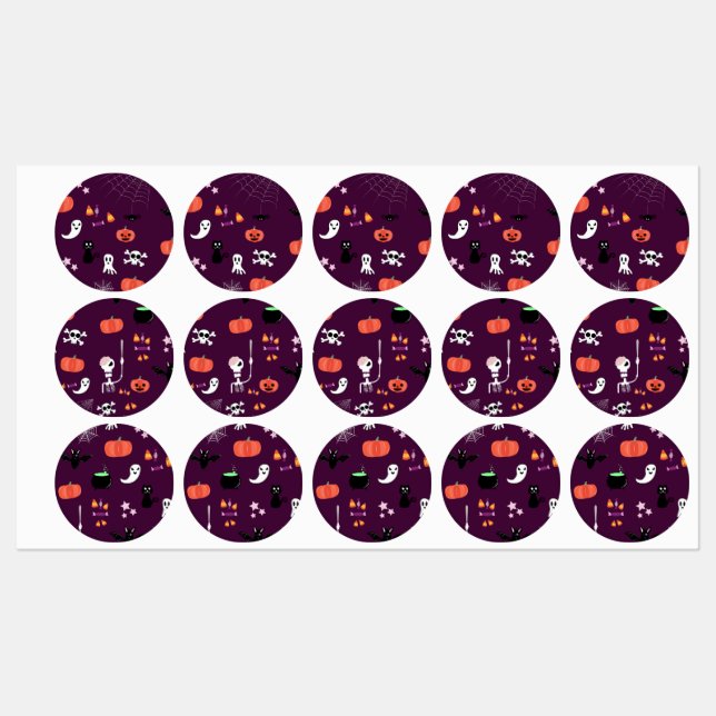 Halloween Labels (Sheet)