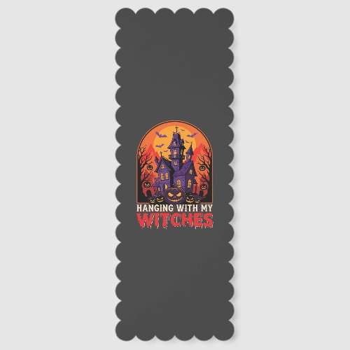 Halloween Laboratory Monster Pumpkin Moon Vector Bookmarks