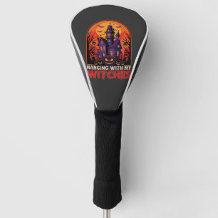 Halloween Laboratory Monster Pumpkin Moon Vector Golf Head Cover