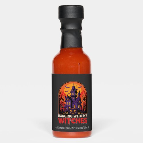 Halloween Laboratory Monster Pumpkin Moon Vector Hot Sauces