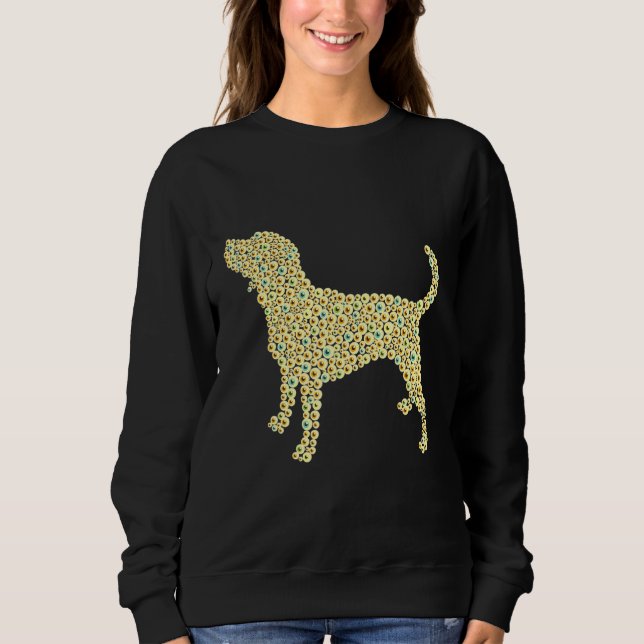 Halloween Labrador Dog Retriever Labrador Owner Sweatshirt (Front)