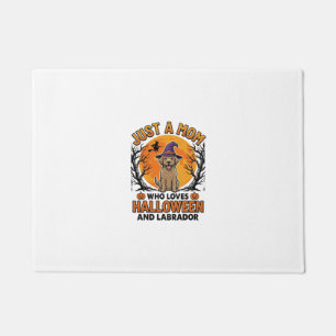 Halloween Labrador Mom Vintage Dog Design_1 Doormat