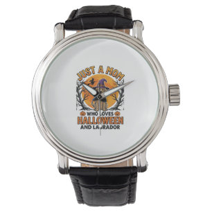 Halloween Labrador Mom Vintage Dog Design_1 Watch