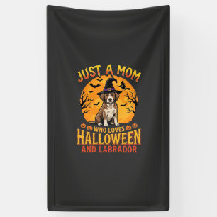 Halloween Labrador Mom Witch Dog Design_1 Banner