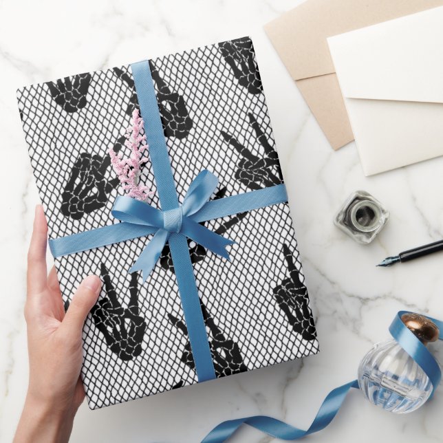 Halloween Lace Pattern  Wrapping Paper (Gifting)