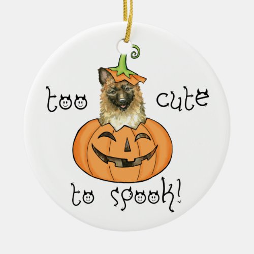 Halloween Laekenois Ceramic Ornament