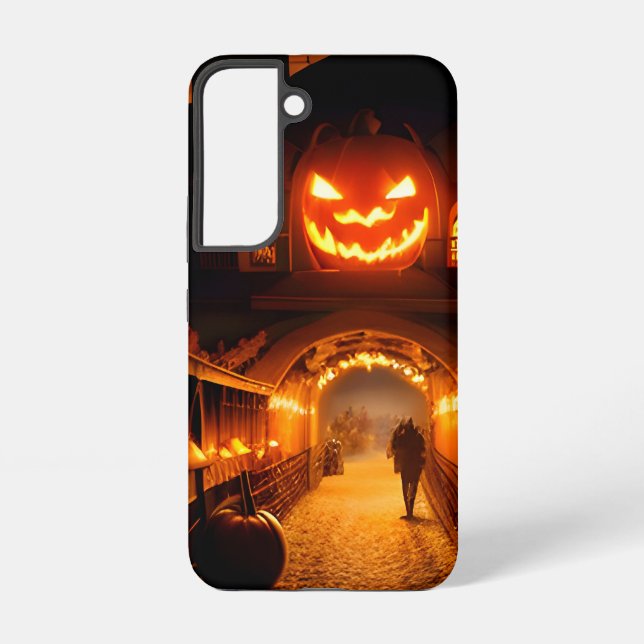 Halloween Landscape Five Samsung Galaxy Case (Back)