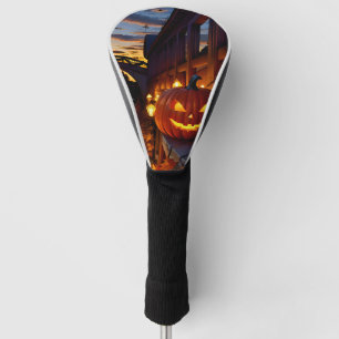 Halloween Landscape Four Golf Head Cover