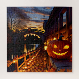 Halloween Landscape Four Jigsaw Puzzle