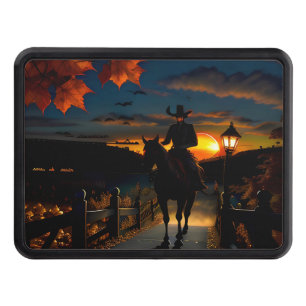Halloween Landscape Seven Hitch Cover