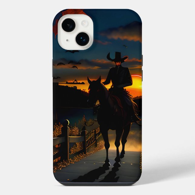 Halloween Landscape Seven iPhone Case (Back)