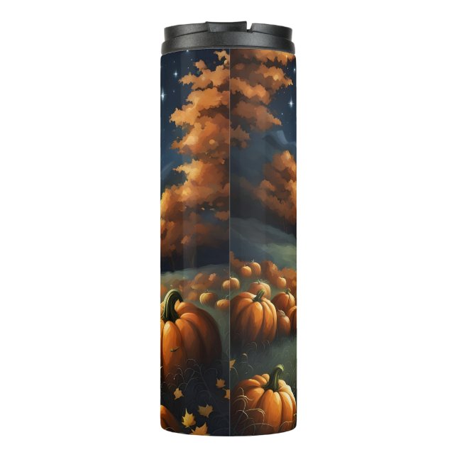 Halloween Landscape Thermal Tumbler (Back)