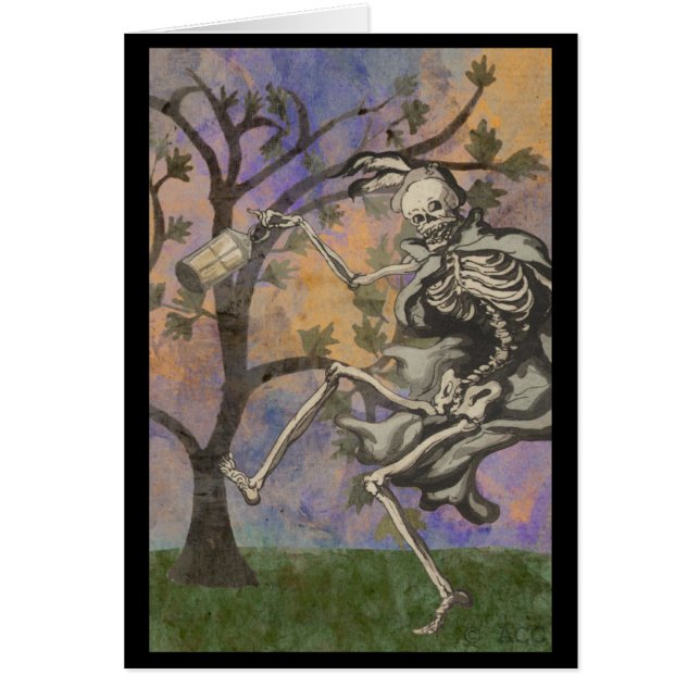 Halloween Lantern Walk Cards (Front)