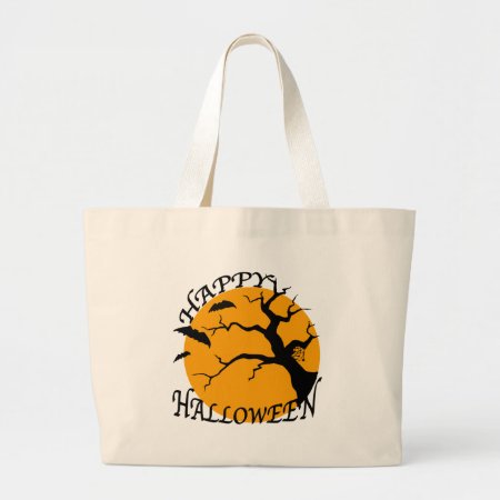Halloween Large Tote Bag
