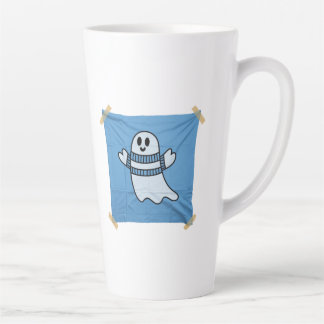 Halloween Lazy Taped Costume Latte Mug