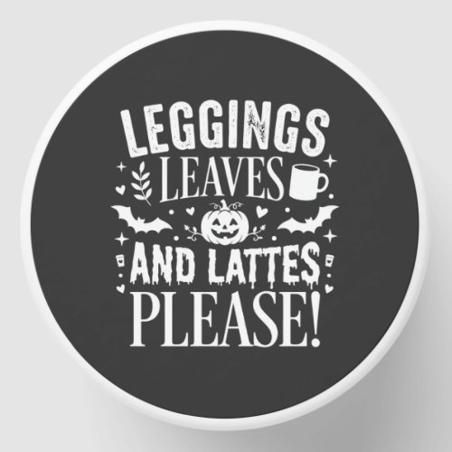 Halloween Leggings Leaves and Lattes Fall Coffee D Mini Candle Favors
