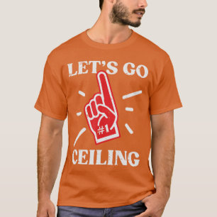 Halloween Lets Go Ceiling Fan Funny Costume Humor T-Shirt
