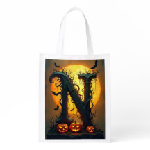 Halloween Letter N Single Tear