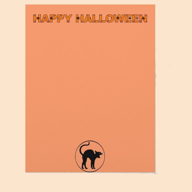 Halloween Letterhead (Creator Uploaded)