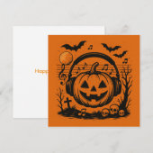 Halloween letterhead with music (Front/Back)