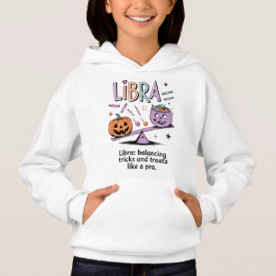 Halloween Libra Zodiac Funny Quote Hoodie