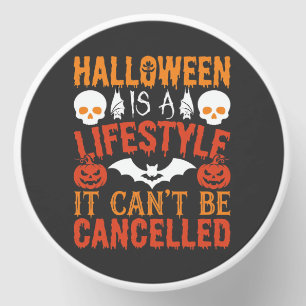 Halloween Lifestyle Bat Pumpkin Typography Vector Mini Candle Favors