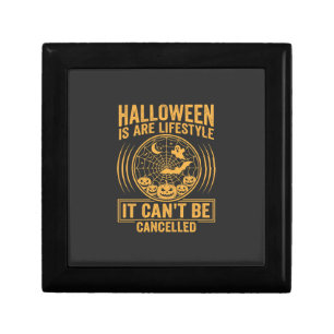 Halloween Lifestyle Bat Spider Web Design_1 Gift Box