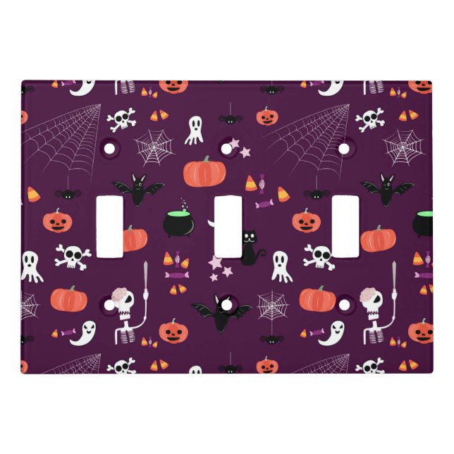 Halloween Light Switch Cover (Front)