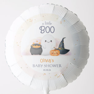 Halloween Little Boo Baby Shower  Balloon