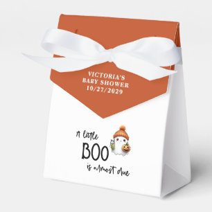 Halloween Little Boo Baby Shower Favor Box