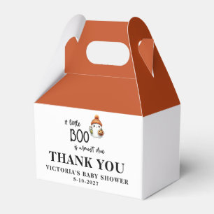Halloween Little Boo Baby Shower Favor Box