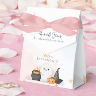 Halloween Little Boo Baby Shower Favor Boxes
