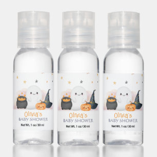 Halloween Little Boo Baby Shower Hand Sanitizer