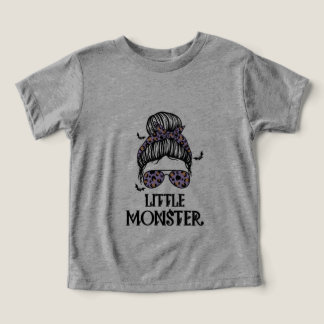 Halloween little monster tee shirt