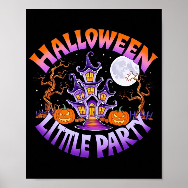 Halloween Little Party Poster (Front)