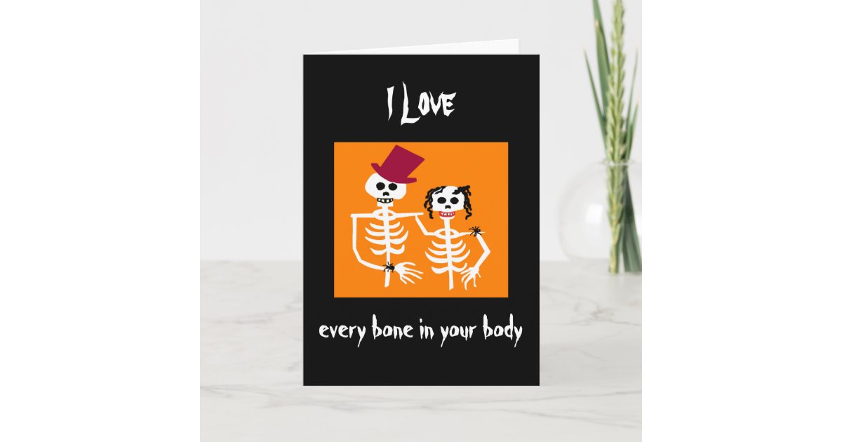 Halloween Love Card | Zazzle.com