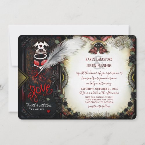 Halloween Love Letter _ Together With Wording Invitation