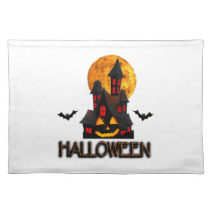 Halloween lover, funny halloween,Happy Halloween Cloth Placemat