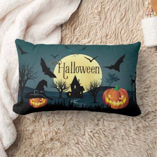 Halloween Lumbar Pillow | Zazzle