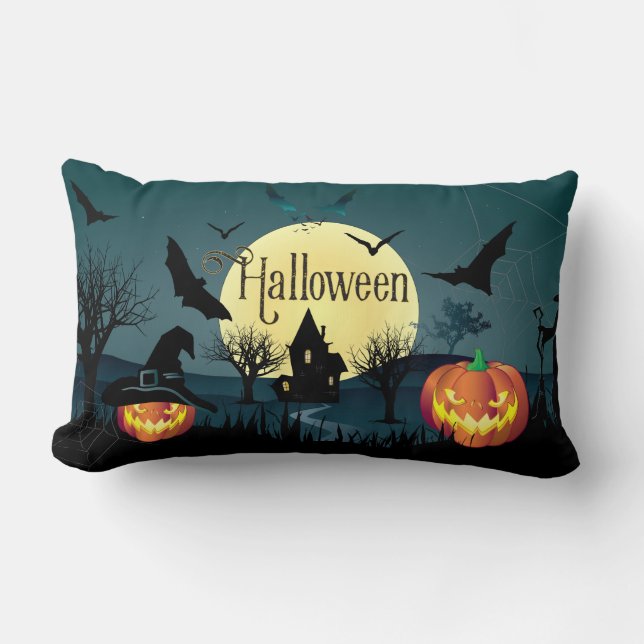 Halloween Lumbar Pillow (Front)